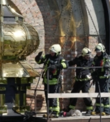 Перед Великоднем у луцькому храмі сталася пожежа