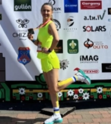 Рівнянка встановила новий рекорд «Рівненського бігового клубу»