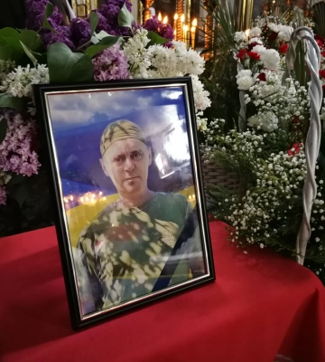 У Луцьку попрощалися з військовослужбовцем Богданом Гладуном