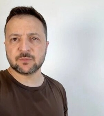 Воїни 110-ї ОМБр збили на Донеччині російський Су-25, - Зеленський. ВIДЕО
