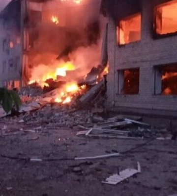 Армія РФ скинула вибухівку на освітній заклад Берислава