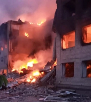 Армія РФ скинула вибухівку на освітній заклад Берислава