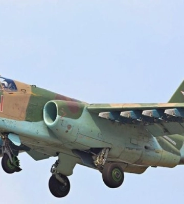 У Повітряних силах розповіли подробиці збиття російського Су-25