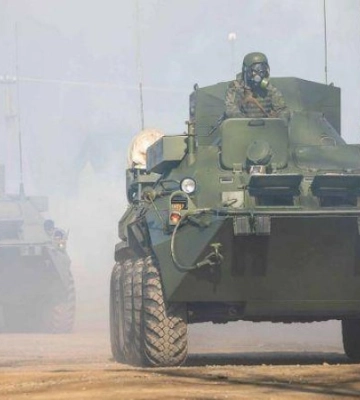 россия сосредоточила 25 тысяч военных в районе Часового Яра