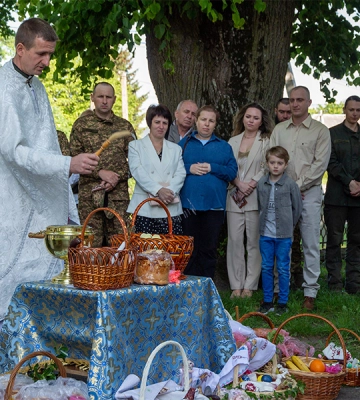 Нацгвардійці відзначили Великдень