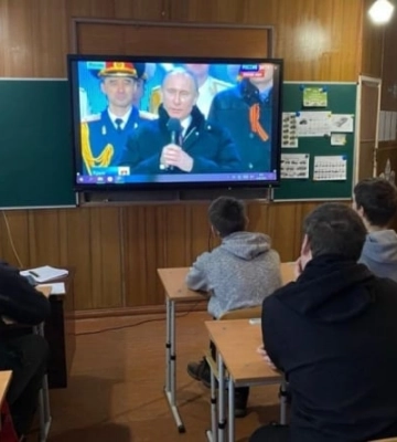 Жителей Мелитополя рашисты заставят смотреть "инаугурацию" путина