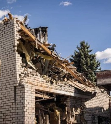 Харків. Місто знову під ударом авіації загарбників