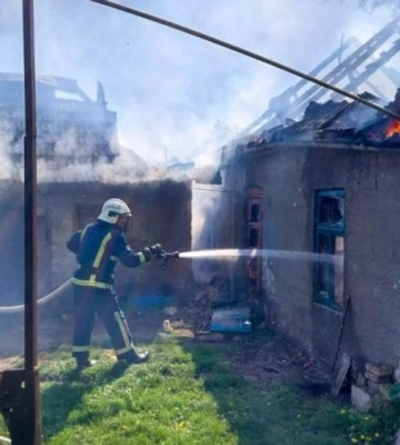 Вогнеборці на Дубенщині ліквідували пожежу у будинку