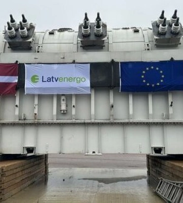 Латвія передала Україні трансформатор та інше енергетичне обладнання