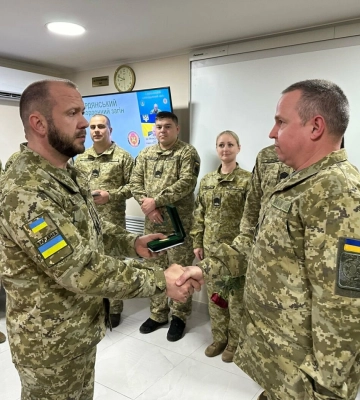 В Одесі до Дня прикордонника України військовослужбовцям вручили відомчі нагороди