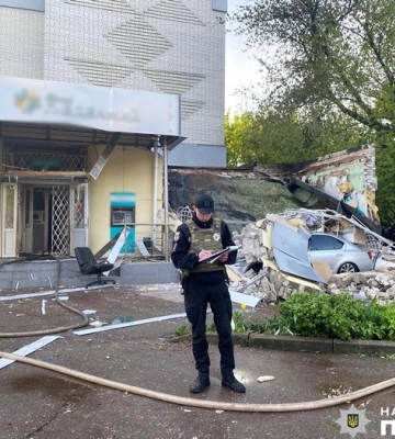 У Чернігові стався вибух у приміщенні банку 