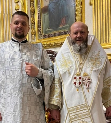 Офіцер ЗСУ Андрій Ковальов став дияконом 
