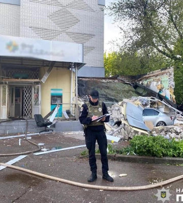 У Чернігові стався вибух у приміщенні банку