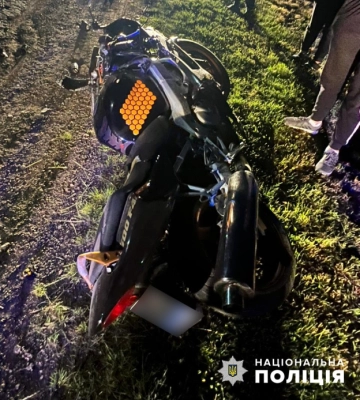 У Чернівецькому районі у мотоаварії постраждали неповнолітні