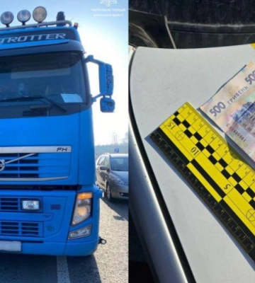 На Волині іноземець намагався поліцейським дати хабаря