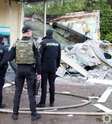 В Чернигове произошел взрыв в помещении банка