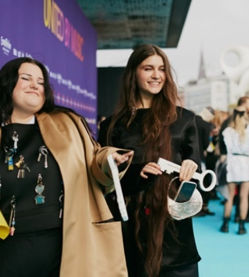 alyona alyona и Jerry Heil появились на открытии Евровидения-2024