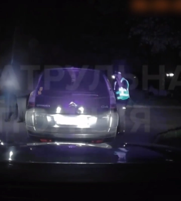 У Луцьку на світанку п&#039;яний водій втікав від патрульних