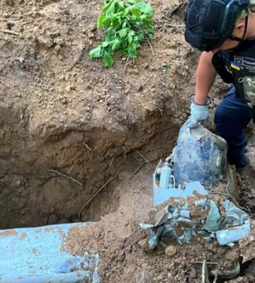 У Києві знешкодили бойову частину російської ракети Х-69