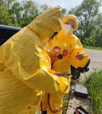 Пожежа на лакофарбовому підприємстві у Кропивницькому: проводиться моніторинг якості повітря