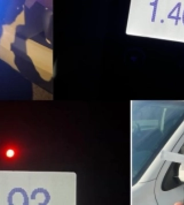 У Луцьку за вихідні поліцейські виявили трьох водіїв напідпитку
