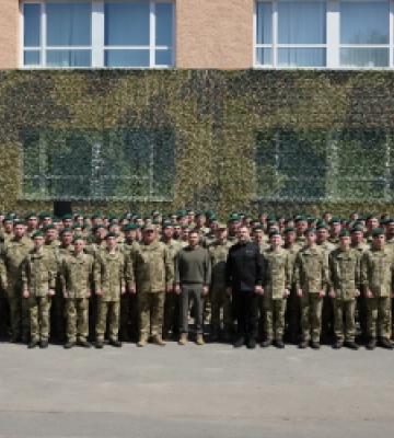Зеленський відзначив львівських прикордонників державними нагородами