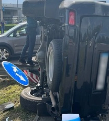Через ДТП на столичній Кільцевій ускладнено рух