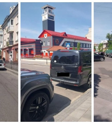 У центрі Рівного виявляли порушників правил паркування
