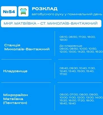 Не пропустіть свій автобус до минулого: розклад на поминальну неділю