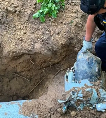 У Києві знайшли бойову частину новітньої російської ракети Х-69. Подробиці і фото