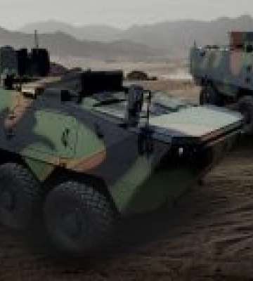 Перу обрало бронемашини з Південної Кореї K808 White Tiger, які вперше поїдуть на експорт
