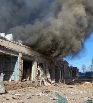 На Харківщині від удару ворожої авіабомби постраждали троє людей