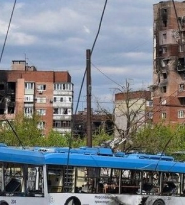 Горсовет Мариуполя отсудил у России 14 млн евро за уничтожение электротранспорта