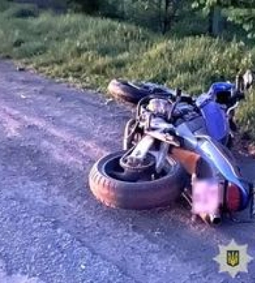 Внаслідок ДТП на Полтавщині травмувався мотоцикліст