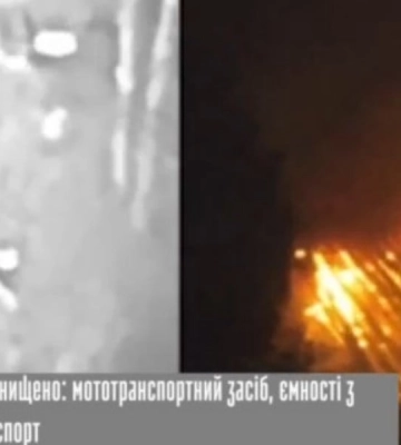 ССО сожгли склад боекомплекта рашистов на Южном направлении