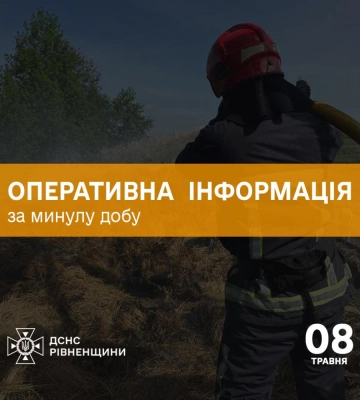 За минулу добу рятувальники ліквідували 5 пожеж