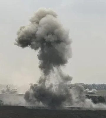 Тричі окупанти вночі обстрілювали прикордоння Сумщини