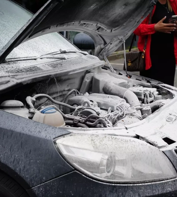 Закарпатка припаркувала   автомобіль  біля супермаркету та пішла за покупками, а коли повернулась - з-під капоту вже йшов дим