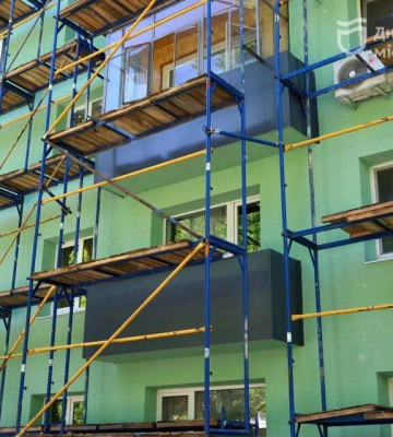 Як у Дніпрі триває комплексна реконструкція будинків