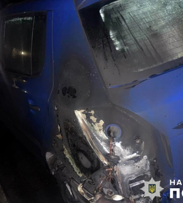 У Кременчуці на Полтавщині невідомі підпалили автомобіль