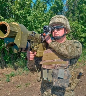 Воїн Херсонської зенітної ракетної бригади збив з ПЗРК вже другу російську ракету