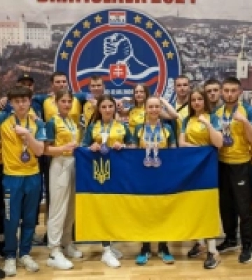 Армрестлери Львівщини вибороли понад 10 медалей чемпіонату Європи
