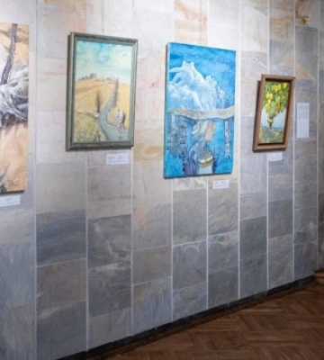 У Львівському палаці мистецтв відкрили виставку українських та італійських митців