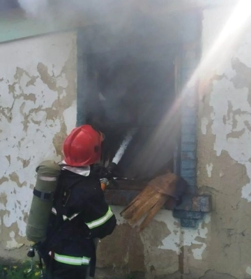 На Кіровоградщині горів житловий будинок