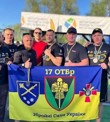 Криворізькі військові взяли участь в спортивних змаганнях «Київ незламний»