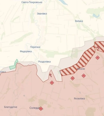 Окупанти просунулися біля Старомайорського та в Красногорівці - DeepState