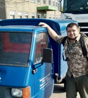Транспорт згорів до тла: волонтер з Львівщини, батько шести дітей, який повертався з передової, загинув у жахливій ДТП