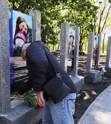 На Дніпропетровщині відкрили «Алею Слави Героям»