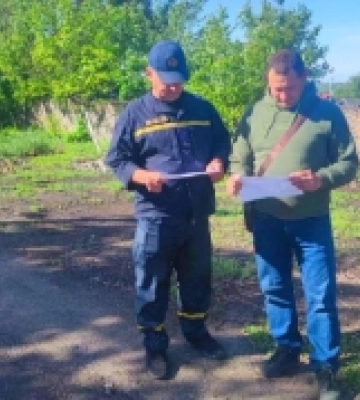 У Первомайському районі рятувальники роз’яснили правила безпеки під час перебування на відкритих територіях