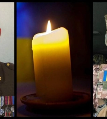 У Рівному попрощалися з військовими Олегом Маслянком та Дмитром Лопатюком